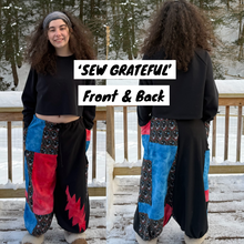 Load image into Gallery viewer, ‘SEW GRATEFUL’ Patchwork Pants
