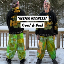 Load image into Gallery viewer, ‘REEFER MADNESS’ Patchwork Pants