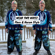 Load image into Gallery viewer, ‘STARRY NIGHT’ Patchwork Pants
