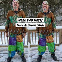 Load image into Gallery viewer, ‘DOWN TO EARTH’ Patchwork Pants