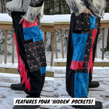 Load image into Gallery viewer, ‘SEW GRATEFUL’ Patchwork Pants