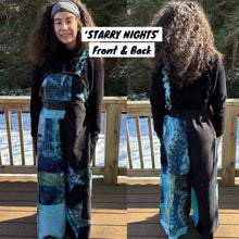 Load image into Gallery viewer, ‘STARRY NIGHTS’ Patchwork Overalls
