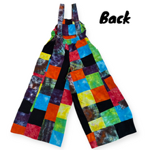 Load image into Gallery viewer, ‘RAINBOW BRITE’ Patchwork Overalls
