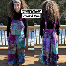 Load image into Gallery viewer, ‘GYPSY WOMAN’ Patchwork Overalls
