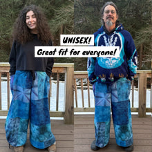 Load image into Gallery viewer, ‘BLUE DREAM’ Patchwork Pants
