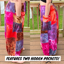 Load image into Gallery viewer, ‘SUNSET SHERBET’ Patchwork Pants
