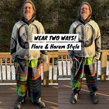 Load image into Gallery viewer, ‘DARK SIDE OF THE MOON vol.2’ Patchwork Pants
