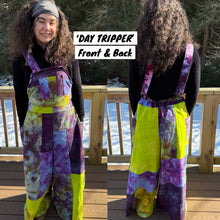 Load image into Gallery viewer, ‘DAY TRIPPER’ Patchwork Overalls
