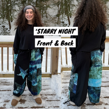 Load image into Gallery viewer, ‘STARRY NIGHT’ Patchwork Pants
