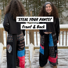 Load image into Gallery viewer, ‘STEAL YOUR PANTS!’ Patchwork Pants
