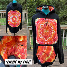 Load image into Gallery viewer, ‘LIGHT MY FIRE’ Large Hoodie
