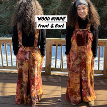 Load image into Gallery viewer, ‘WOOD NYMPH’ Patchwork Overalls
