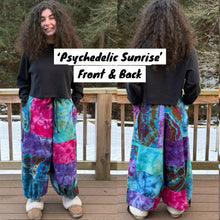 Load image into Gallery viewer, ‘PSYCHEDELIC SUNSHINE’ Patchwork Pants
