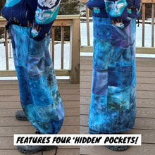 Load image into Gallery viewer, ‘BLUE DREAM’ Patchwork Pants
